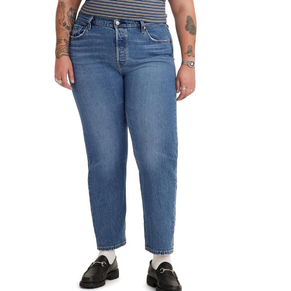 Levi's Blue Straight Leg Women's Jeans